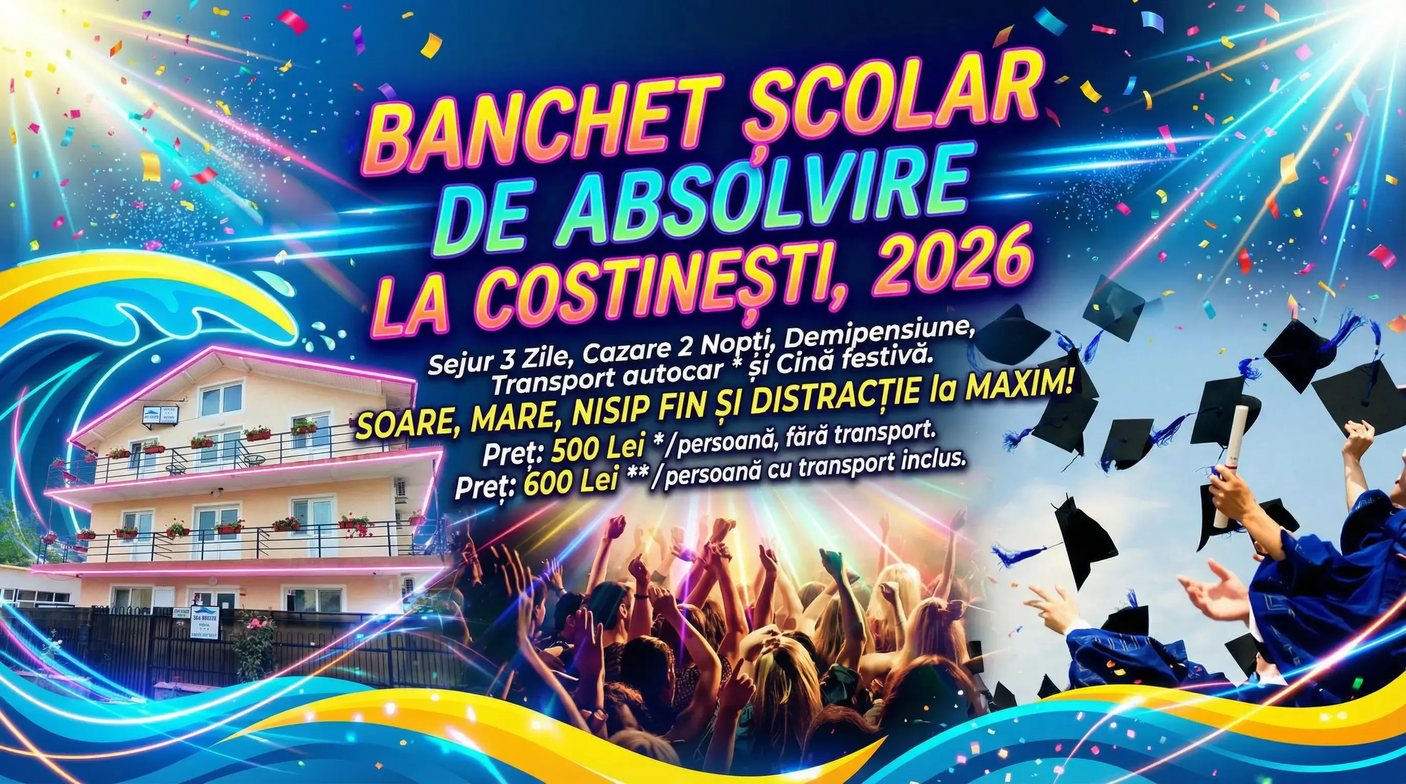 Imagine pentru Banchet Școlar la Costinești, 2026