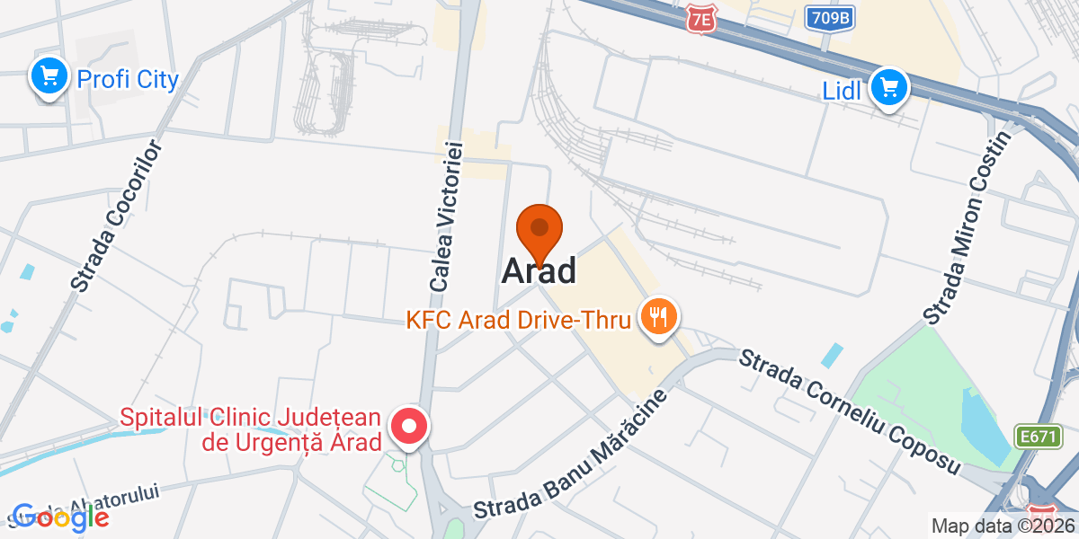 Hartă - Arad