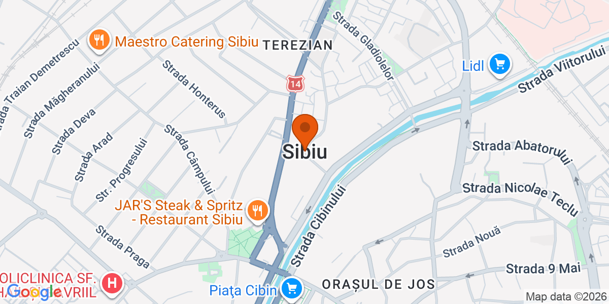 Hartă - Sibiu