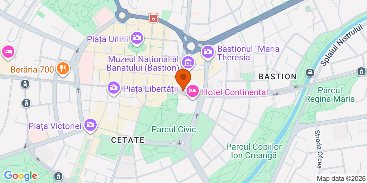 Hartă - Timișoara