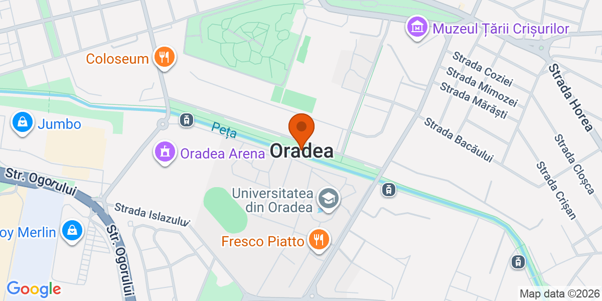 Hartă - Oradea