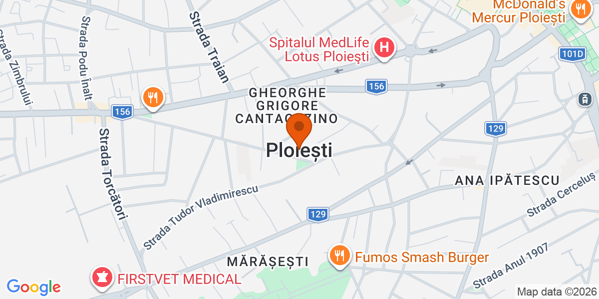 Hartă - Ploiești