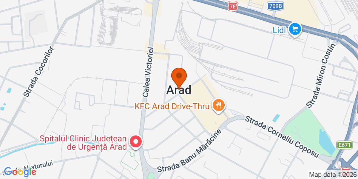 Hartă - Arad
